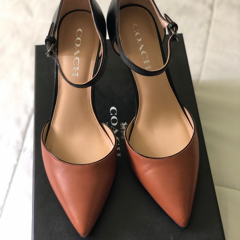 COACH Seline Mat Calf Heel